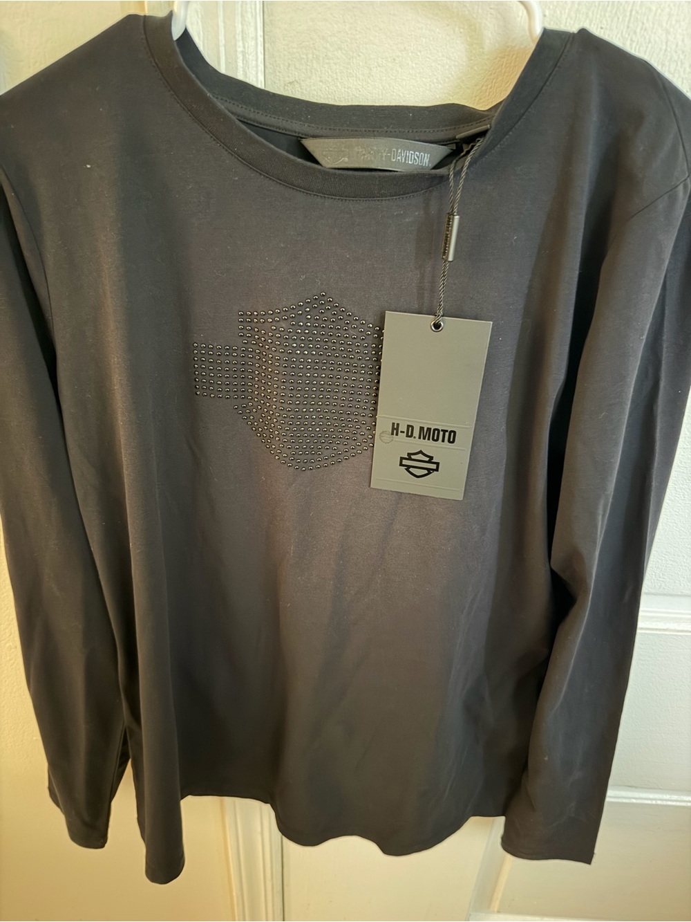 Harley-Davidson Black Studded Shield Shirt